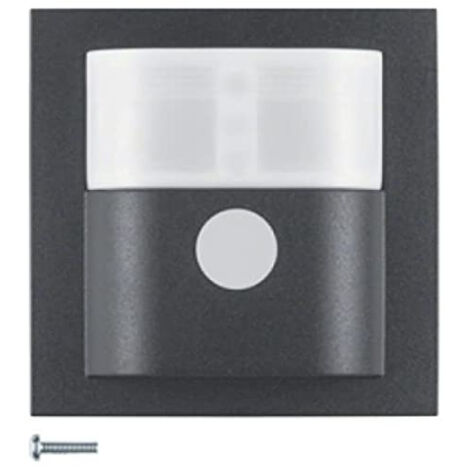TAPA PARA DETECTOR DE MOVIMIENTO 1,1 M, BERKER.NET, PARA SERIES BERKER S.1/ B.3/ B.7 DE HAGER, ANTRACITA 85341185