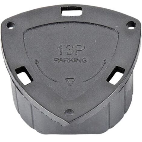 Tapa para enchufe de remolque de 13 pines, tapa para enchufe de remolque, protección para conector de remolque, protector de enchufe de arnés de remolque para adaptador, humedad, conector