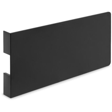 tapa para mecanismo slimwinch acabado negro tipo herraje embutir
