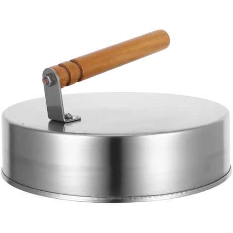 Tapa para olla de cocción lenta, funda para barbacoa, ideal para asar a la parrilla al aire libre, olla de acero inoxidable