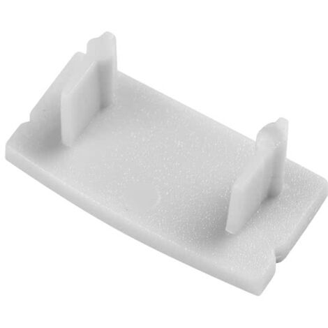 Tapa para perfil de aluminio de superficie 8mm (200x2.3) sin taladro
