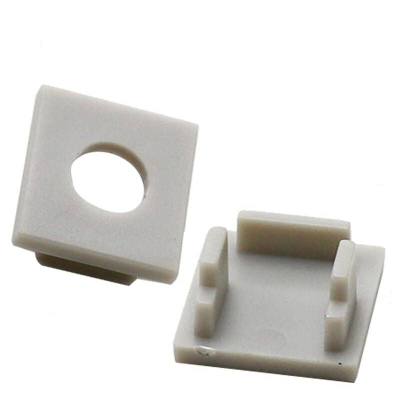 

Barcelona Led - Tapa para perfil de Aluminio Escayola/Pladur 13x14mm | Con Agujero