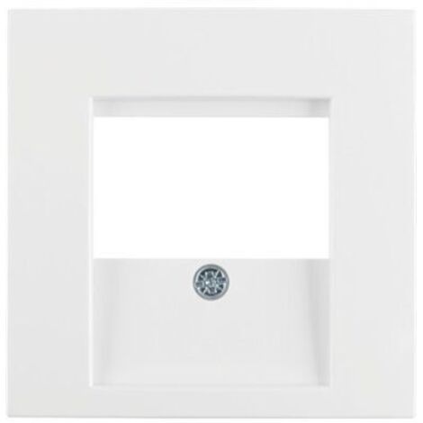 Tapa para toma USB Hager 6810338989 S1/B3/B7 Blanco Brillo