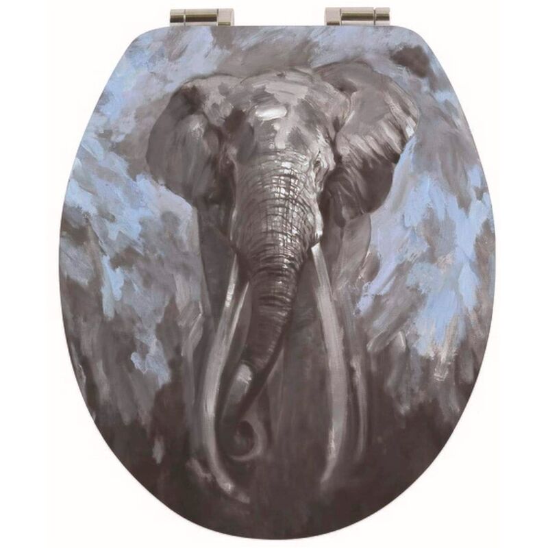 

Tapa para WC 'Elefante' de poliester en varios colores 37 x 43,5 cm - Spirella