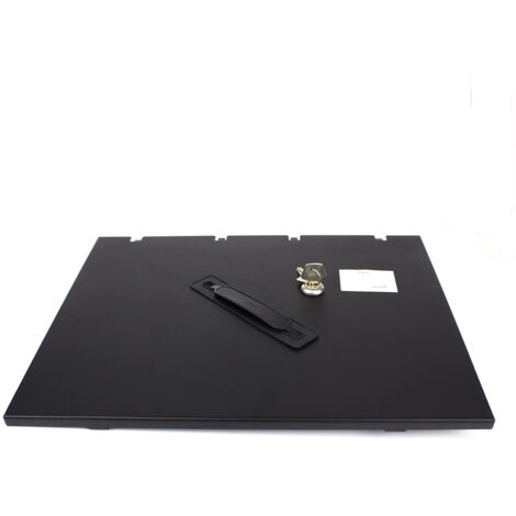 Tapa phoenix para bandeja de cajon portamonedas 41x42 cms + asa porta cajon negro PHTAPABANDEJA
