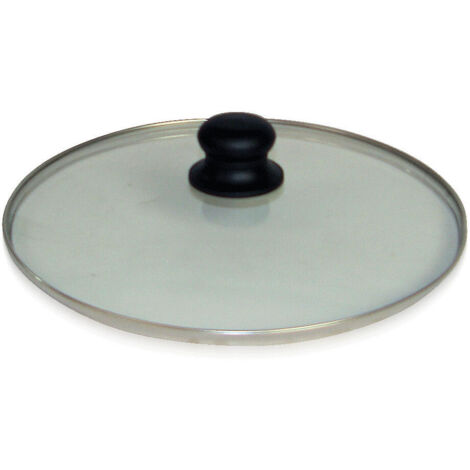Tapa plana de cristal Riess para cacerolas Panamera/Cortina/Reventon Ø28 cm