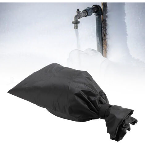 Tapa protectora antihielo para grifos exteriores, tapa para grifo resistente a las heladas e impermeable, tapa aislante para grifo L (63x33cm)