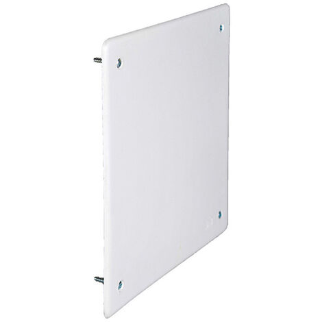 Tapa rectangular para caja 160x100mm con tornillos solera 63t