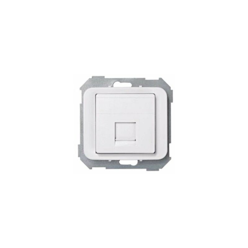 

Tapa informatica universal para conector AMP RJ 75585 | Blanco-75585-60 - Simon