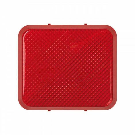 Tapa señalización rojo Simon 75 SIMON 75065-32