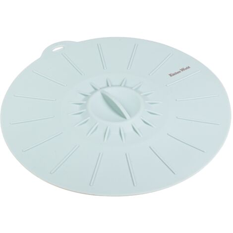 Tapa Silicona Diam 20 Cm Azul Claro
