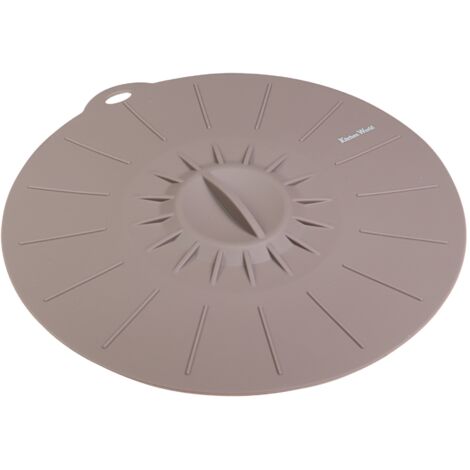 Tapa Silicona Diam 26 Cm Marrón