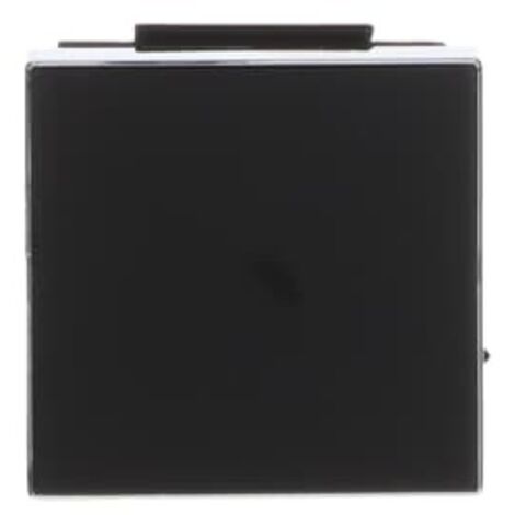Tapa tecla Serie Sky de Niessen  Negro Soft