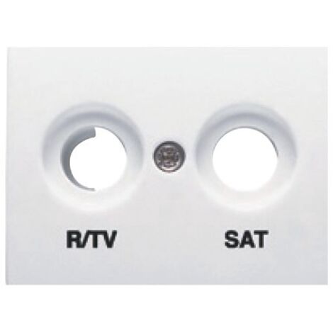 Tapa toma de R/TV-SAT BLANCO BJC Coral 21320