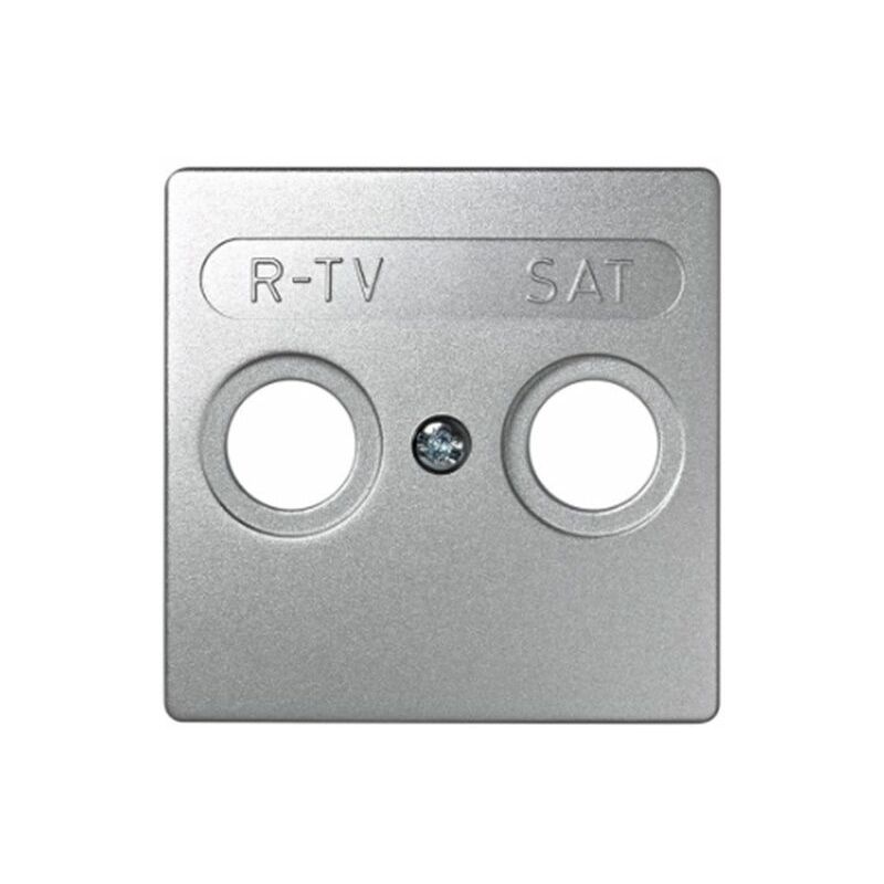 

Tapa toma R-TV+SAT aluminio 73 Loft 73097-63 - Simon