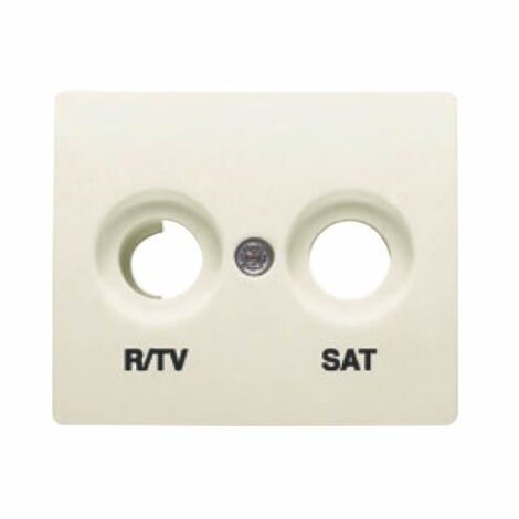 Tapa toma R/TV - SAT BEIGE BJC IRIS 18320-A