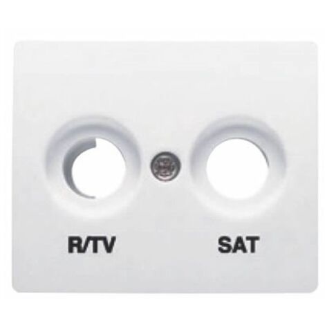 Tapa toma R/TV - SAT BLANCO BJC IRIS 18320