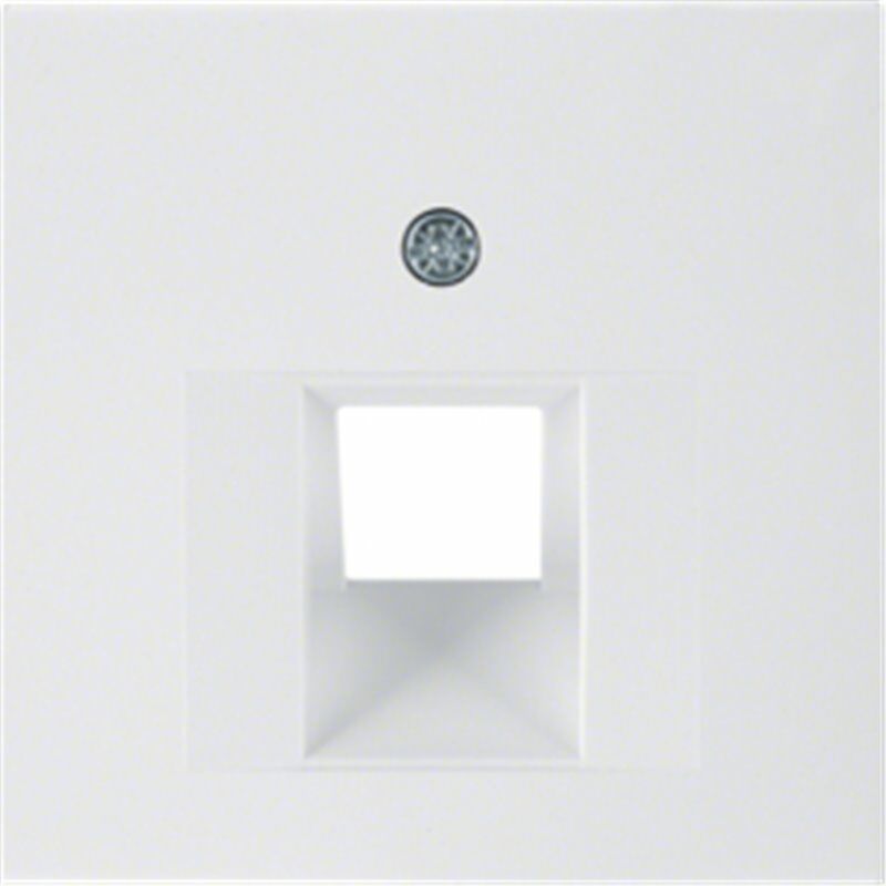 

Tapa para 1 conector informatico 14078989 S1/B3/B7 Blanco Brillo - Hager