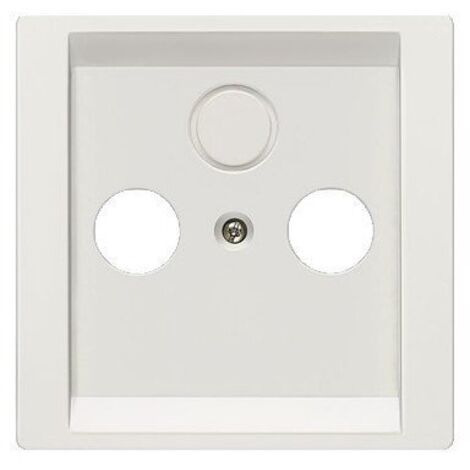 Tapa toma TV 2/3 salidas blanco Siemens Delta Style 5TG13380WH