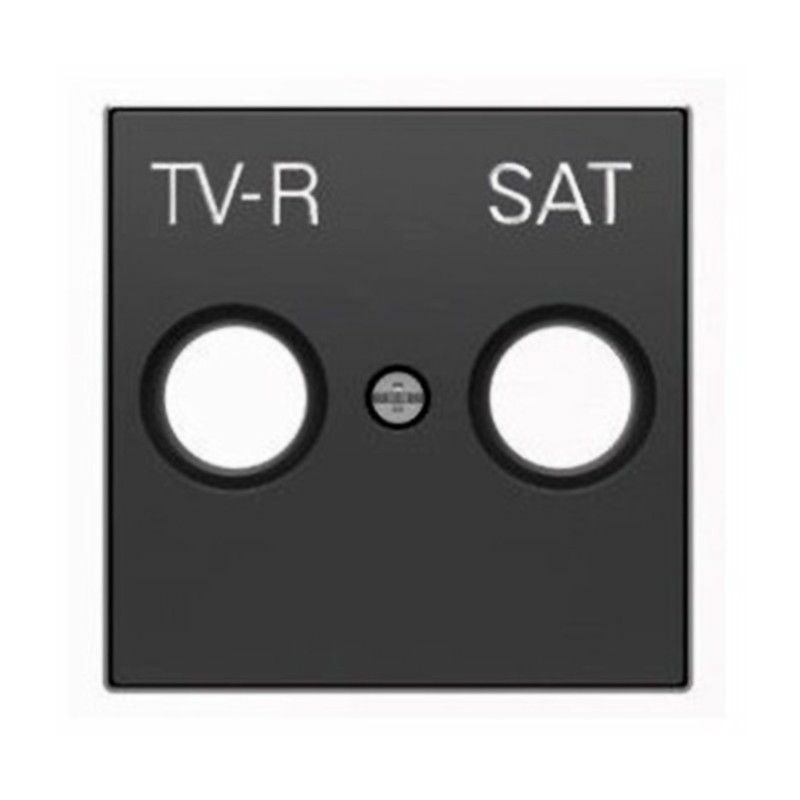 

Tapa toma TV/R-SAT Serie Sky de Negro Soft - Niessen