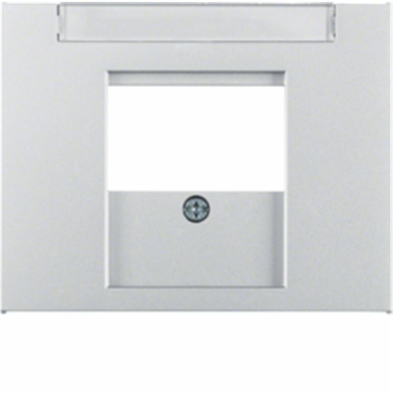 

Tapa para cargador USB by Berker 6810347003 Aluminio - Hager