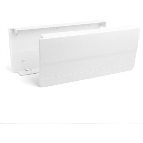 tapa top-stay doble puerta. cierre amortiguado. fijación lateral. blanco. top-stays. espesor 16-26 mm - dtc