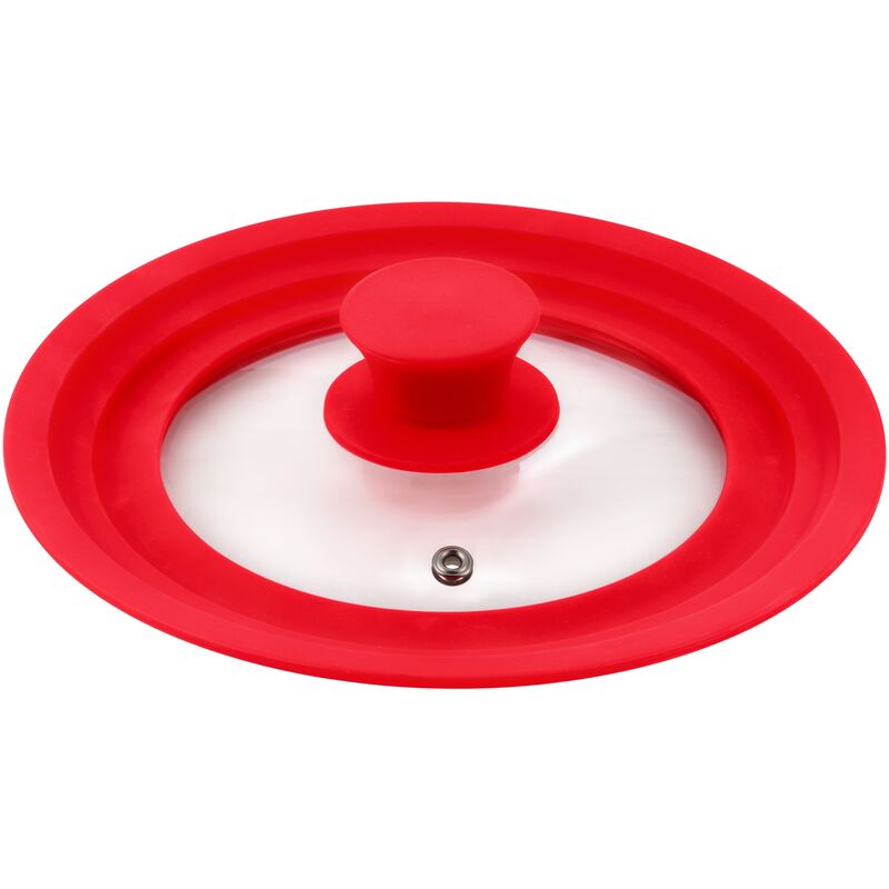 

Tapa universal (16 18 20cm) cristal rojo, colección Jolie