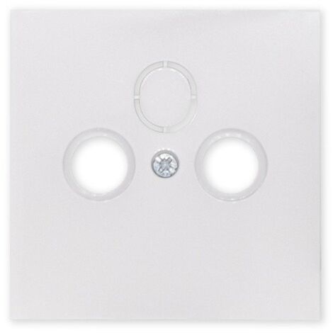 Tapa universal TV FM SAT Blanca Atmoss Dynamic Art S40