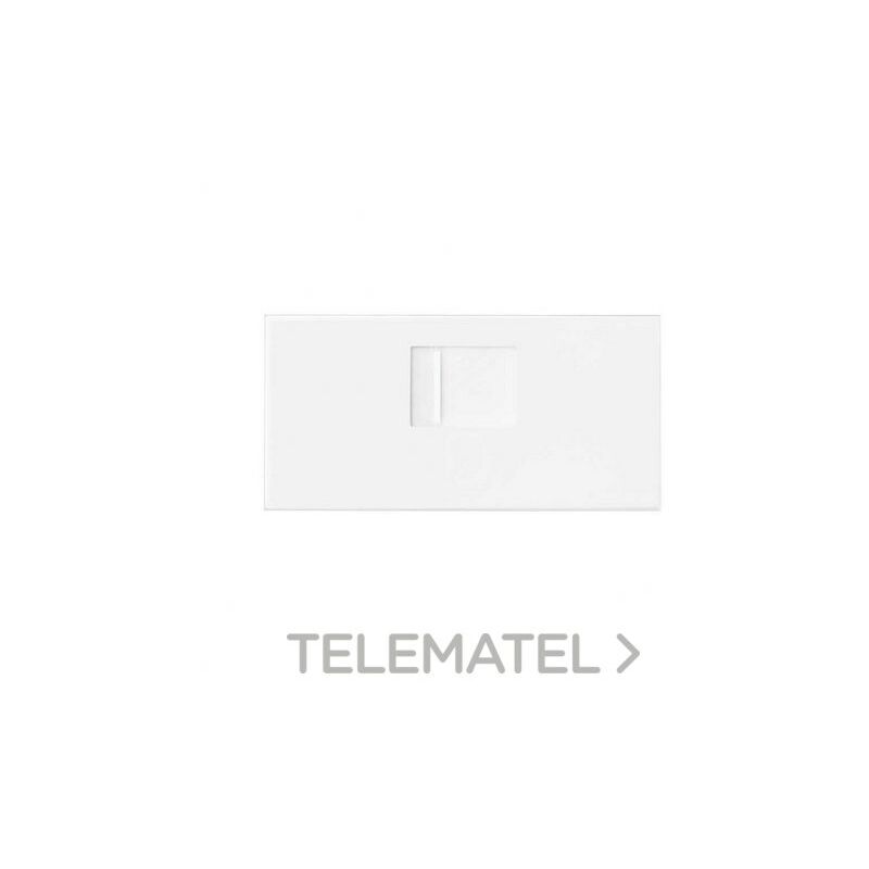 

TAPA V&D PLANA CG PARA 1 RJ45 10000005-230 - Simon