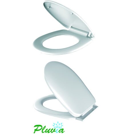 Tapa WC Pluvia PP amortiguada universal