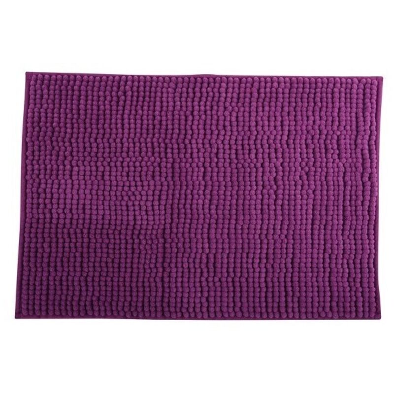 

M S V - MSV Alfombra de baño Microfibra CHENILLE 40x60cm Violeta - Violeta