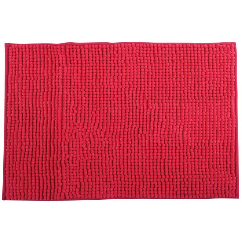 

Alfombra de chenille para baño, Color Fucsia (60 x 90 cm) . - MSV