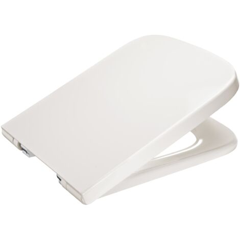 Tapa y asiento Supralit® para inodoro con caída amortiguada DAMA - ROCA Color: Pergamon