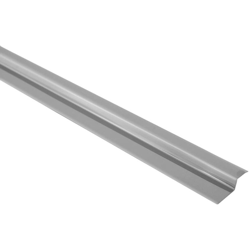 

Brinox - TAPAJUNTAS GRES ADHESIVO 4.4X100 CM INOXIDABLE