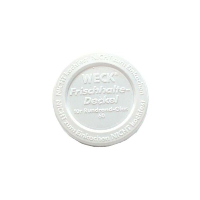 

Tapas de plástico flexible para tarros conserva 5 uds 6 cm - Weck