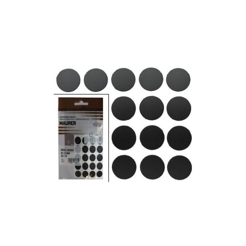 

Tapatornillos adhesivos negro (blister 20 unidades)
