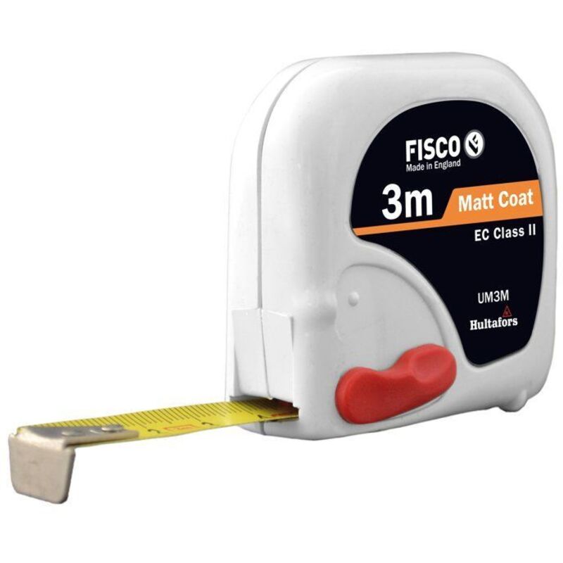 Tape Measure - FISCO - UM3M - Class II - Front Brake - 3m x 16mm