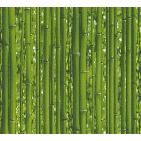 Bambustapete Grün Papiertapete 959361 959361