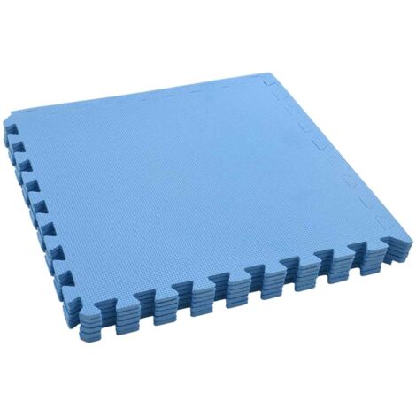 Tapete para piscina 6 pcs Azul 2,16 ㎡ Espuma EVA