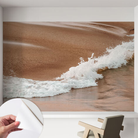 Tapete Selbstklebend - abwaschbar - Tapete mit Motiv - trendige Wanddeko - elegant Fototapete  Meeresbrise 152x104 cm