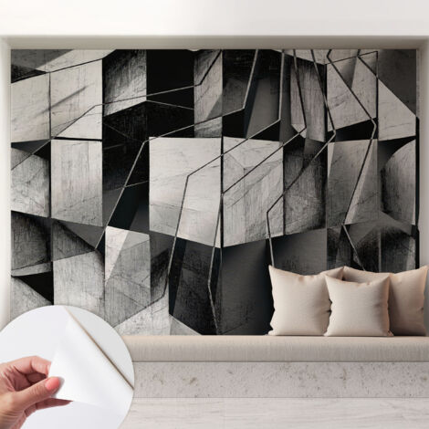 Tapete Selbstklebend - Fototapete mit Motiv - Wandtapete modern - Wanddeko Geometrische Abstraktion 208x146 cm