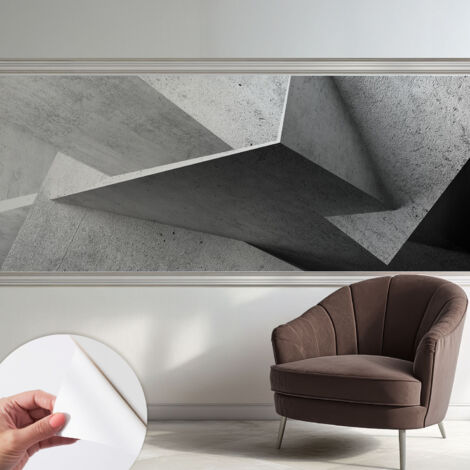 Tapete Selbstklebend - Fototapete mit Motiv - Wandtapete modern - Wanddeko Geometrische Strukturen 250x104 cm