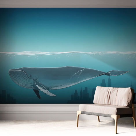 Tapete Selbstklebend - Fototapete mit Motiv - Wandtapete modern - Wanddeko Harmonie des Wassers 312x219 cm