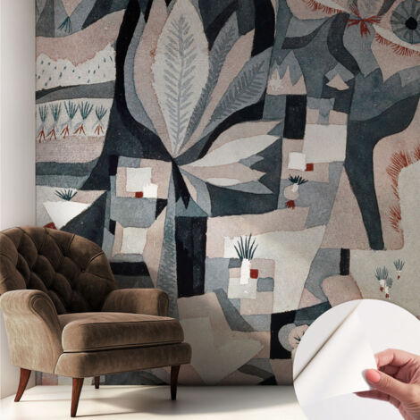 Tapete Selbstklebend - Fototapete mit Motiv - Wandtapete modern - Wandgestaltung Abstraktion der Natur 250x250 cm