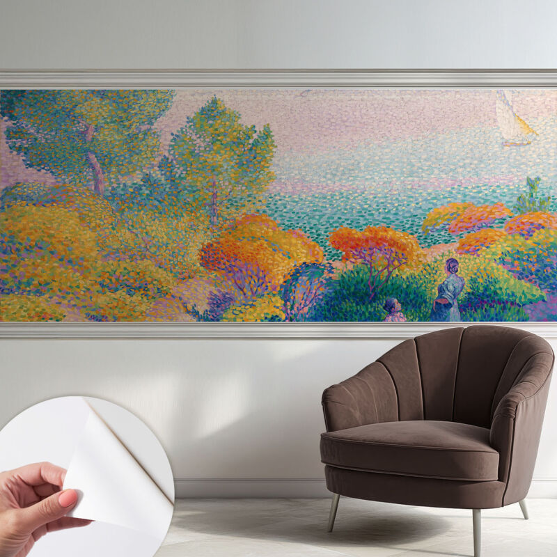 Tulup Tapete Selbstklebend - Fototapete Mit Motiv - Wandtapete Modern - Wandgestaltung Küstenlandschaft 250x104 Cm
