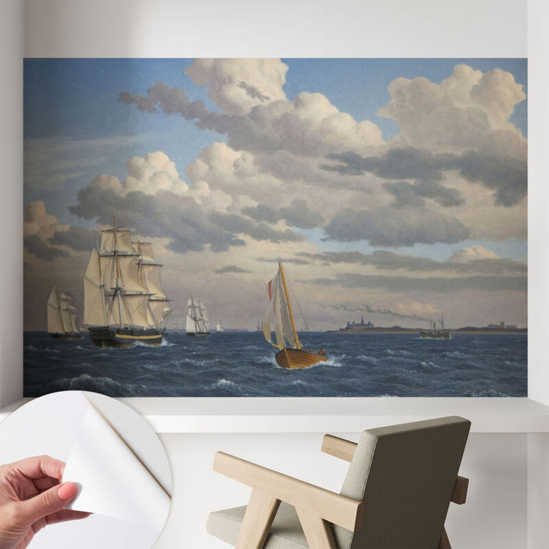 Tulup Tapete Selbstklebend - Fototapete Mit Motiv - Wandtapete Modern - Wandgestaltung Meeresabenteuer 104x70 Cm