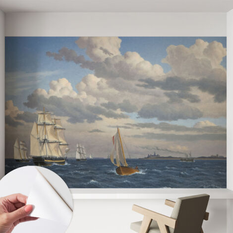 Tapete Selbstklebend - Fototapete mit Motiv - Wandtapete modern - Wandgestaltung Meeresabenteuer 152x104 cm