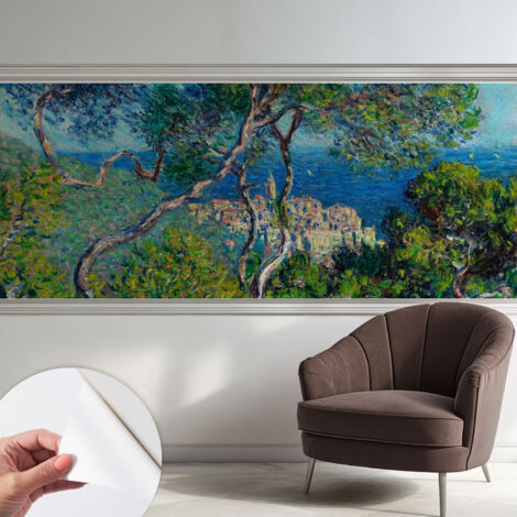 Tapete Selbstklebend - Fototapete mit Motiv - Wandtapete modern - Wandgestaltung Mittelmeeransichten 250x104 cm