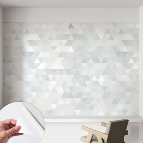Tapete Selbstklebend - modernes Design - Wohnungsdeko - geruchslos - langlebig Graues Muster 152x104 cm