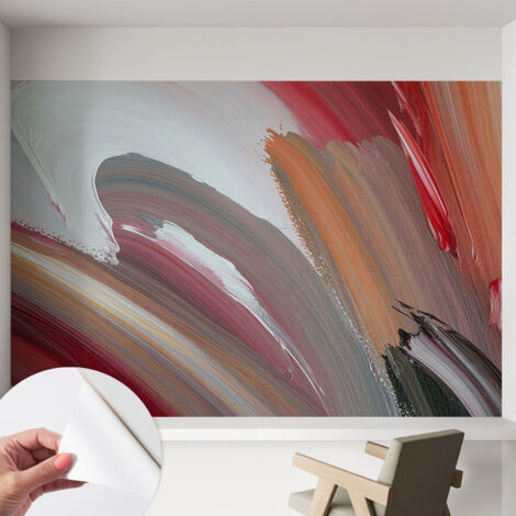 Tapete Selbstklebend - Wandtapete modern - Tapete mit Motiv - Tapete Schlafzimmer Malerischer Ausdruck 152x104 cm